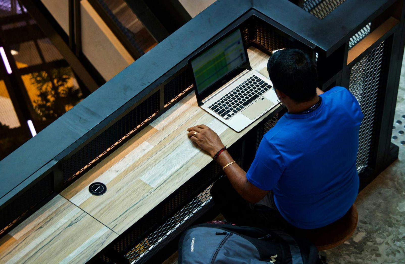 Financial analysis workspace showing charts and analytical tools